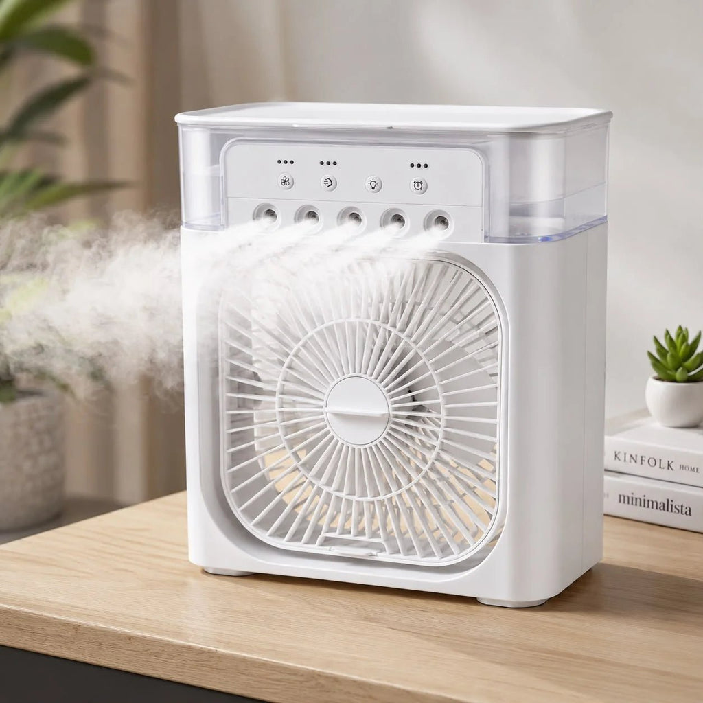 مكيف هواء محمول 3 في 1 AIR FAN – تبريد، ترطيب وتنقية الهواء - shop_name