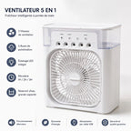 مكيف هواء محمول 3 في 1 AIR FAN – تبريد، ترطيب وتنقية الهواء - shop_name